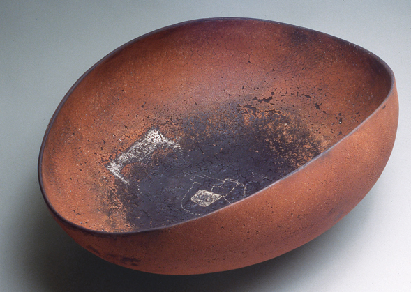 Untitled, 20 in. (51 cm) in length, cast earthenware, fired to cone 1, 1997.