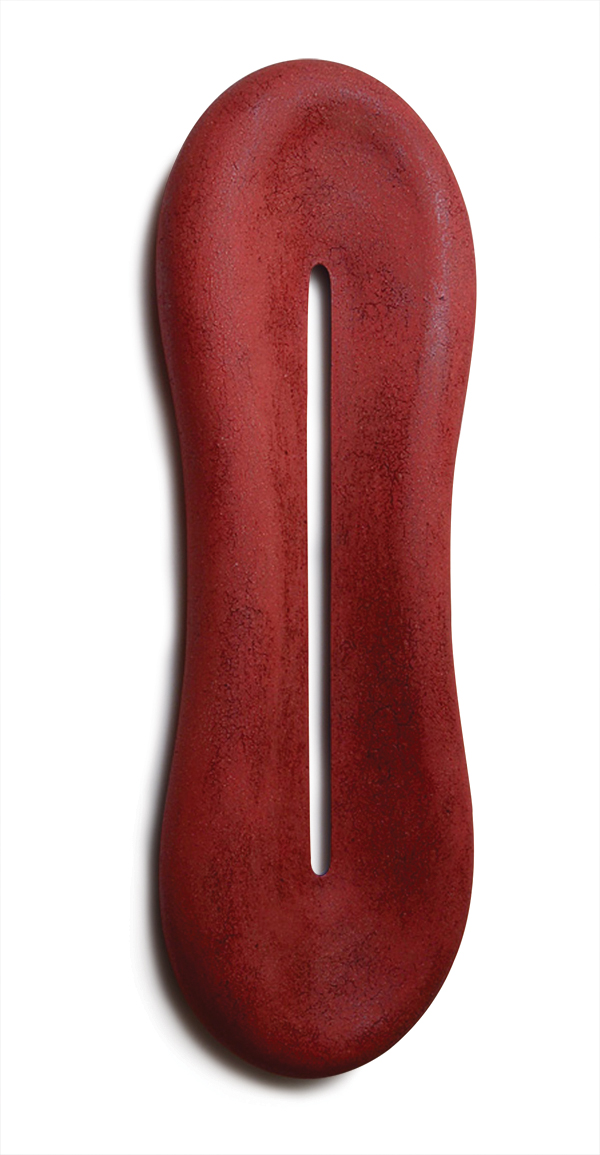 radarlove, 39 in. (99 cm) in height, ceramic, multiple firings to cone 1, 2016.