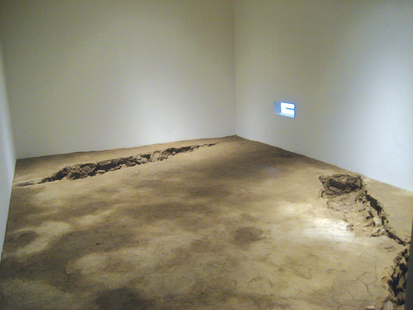 Klepisko, 19 tons of unfired clay installed at Katonah Museum of Art, New York, 2008. Photo: Margaret Fox.