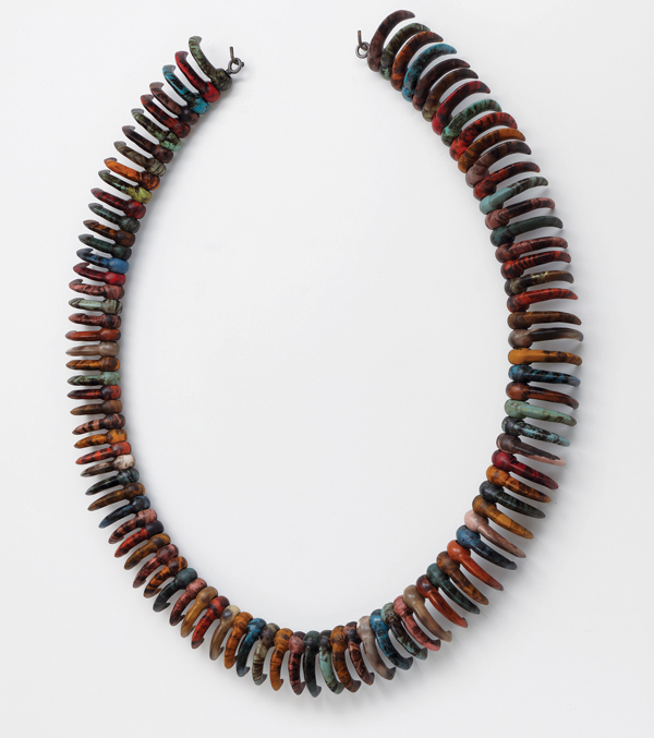 2 Sharif Bey’s Raptor Rougher II, 4 ft. 11 in. (1.5 m) in height, earthenware, mixed media, 2021. 