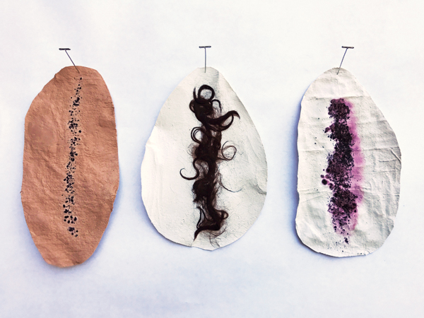 1 Tanya Aguiñiga’s Nopal, abaca pulp, clay, alpaca, flax, succulents, iron, horse hair, cochineal (live and dead), copper, gold, human hair, 2017. Courtesy of Volume Gallery, Chicago.
