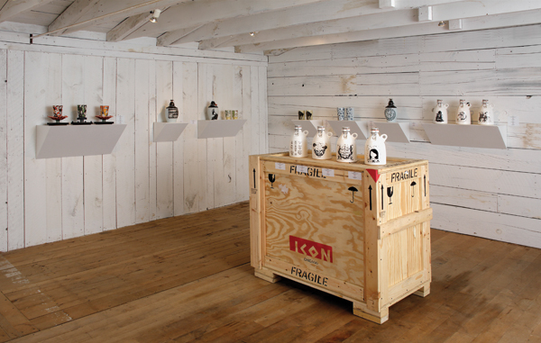 5 Alternate installation view of GrowlerFest 2015 East at Project Art’s Summer Gallery in Cummington, Massachusetts.