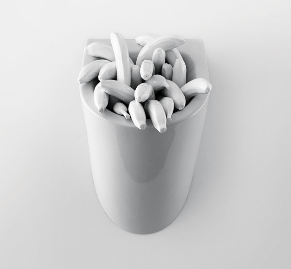 20 Oliver Cain’s Fruit Bowl V, 19¾ in. (50 cm) in height, slip-cast ceramic.