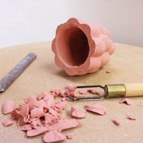 10 Use loop tools and knives to thin out the walls of the reamer, and to ensure the base is flat.