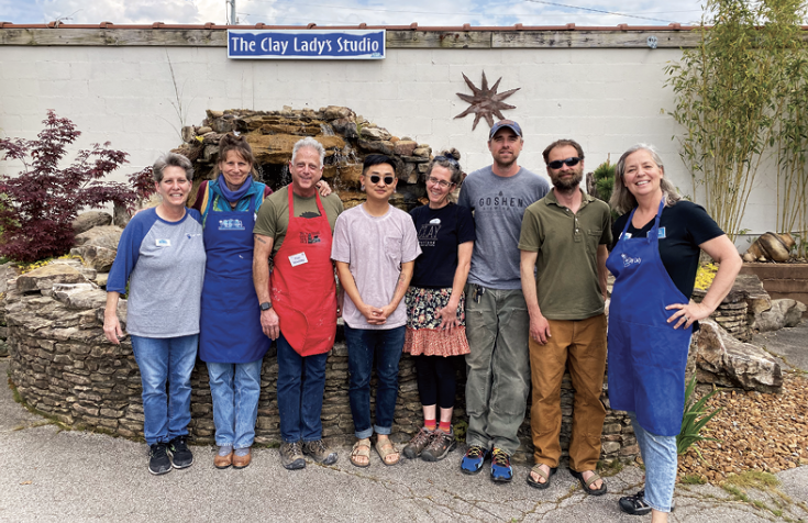 1 SodaPosium presenters and organizers, from left to right: Tami Archer, Gay Smith, Paul Wisotzky, Ian Bassett, Susan Feagin, Justin Rothshank, William Baker, Danielle McDaniel. 