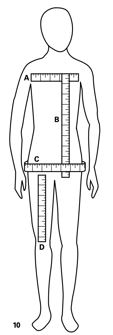 10 For a custom fit, you’ll need to take a few key measurements.