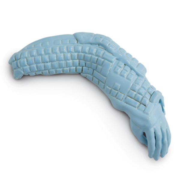 5 Cristina Tufiño’s Bocaccio, 15 in. (38 cm) in height, glazed ceramic, 2019. Courtesy of the artist and Galería Agustina Ferreyra, San Juan. 