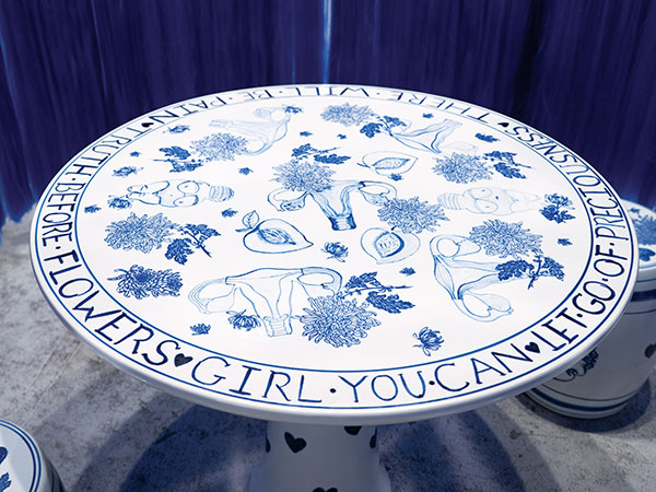 2 Jennifer Ling Datchuk’s How I came to my table (detail). Photos courtesy of Women & Their Work. 