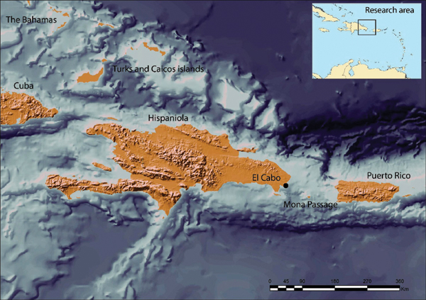 2 Location of El Cabo within the Greater Antilles. Credit: Simone Casale (CC BY 4.0). 