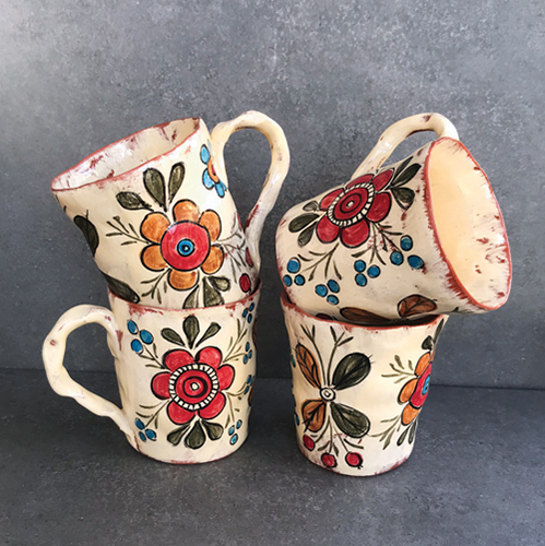 2 Didem Firat’s mugs. Photo: Hüma Önal. 