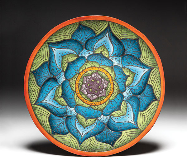 Nancy Sowder’s Lotus Platter. Photo: Taylor Dabney.