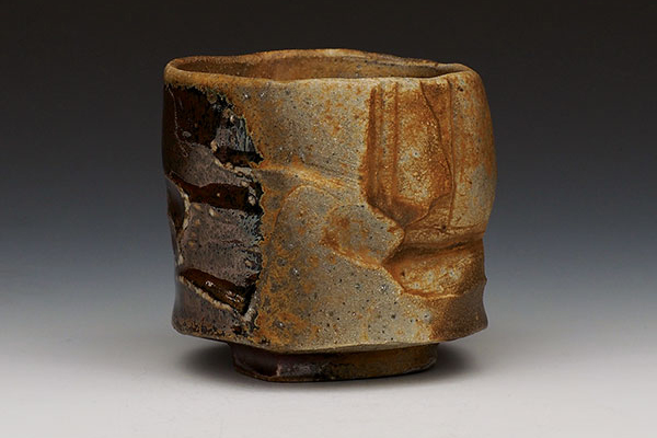 11 Carey Nathanson’s Wall Gooey, 3 in. (8 cm) in height, stoneware, wood fired to cone 12.