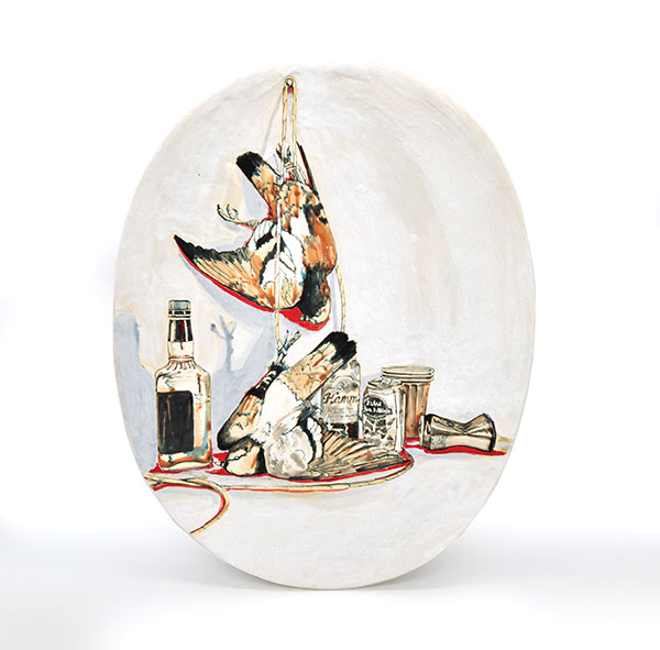 11 Still, 32 in. (81 cm) in height, stoneware, 2020.