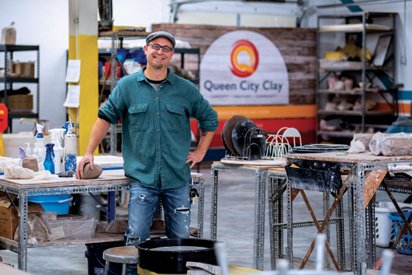 1 Ben Clark, president/owner/leisure consultant, pictured in the main teaching area at QCC. 