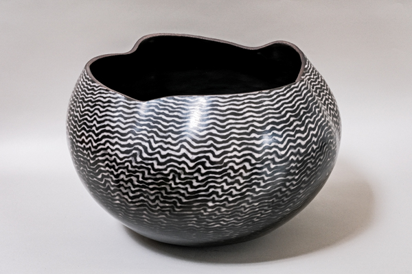Ripple, 12½ in. (32 cm) in diameter, 2020.