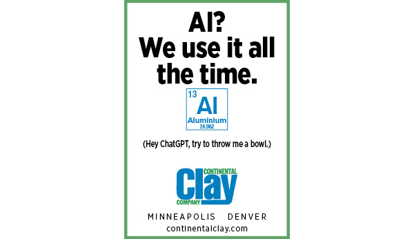 Continental Clay ad
