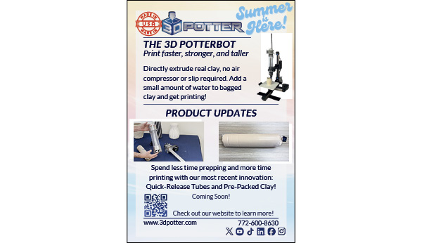 3D Potter ad