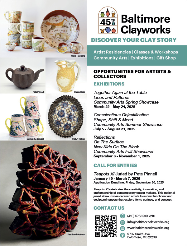 Baltimore Clayworks ad