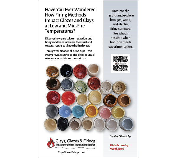 Clays, Glazes, & Firings ad