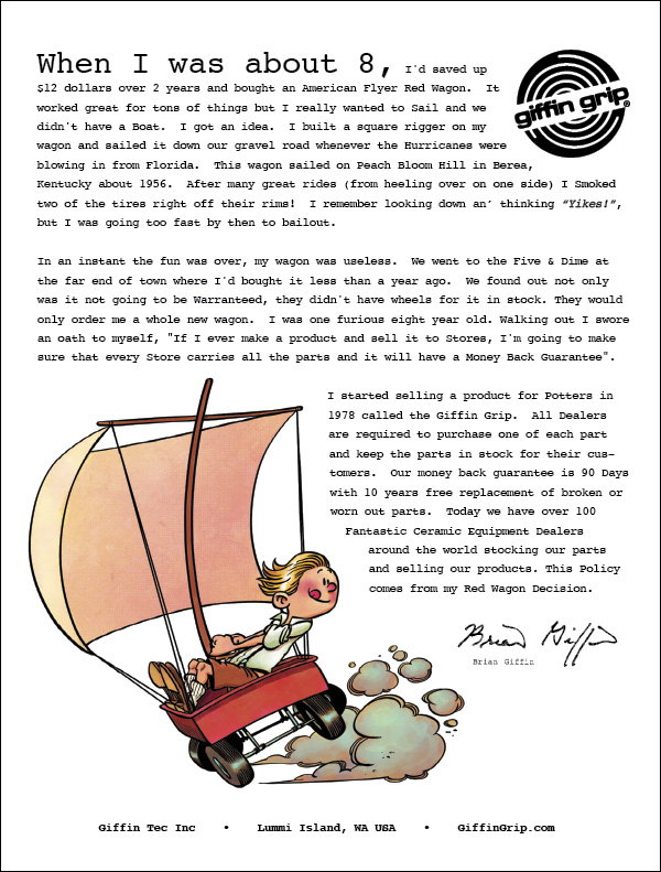 Giffin Grip ad September 2024