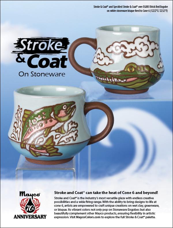 Mayco Stroke & Coat ad September 2024