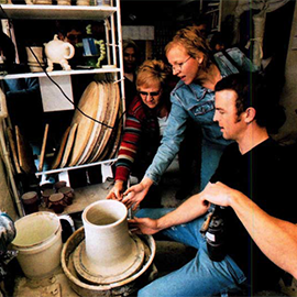 ASU Ceramics Research Center 2003 Studio Tour with What Worked and What Didn't Work by Sandra Luehrsen