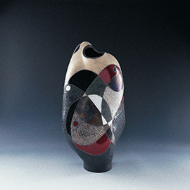 Michael Gustavson by Jane Reichhold monthly methods: Building and Firing Large Raku Vessels