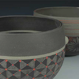 Threads of Inspiration: Etched Clay by Debra Oliva