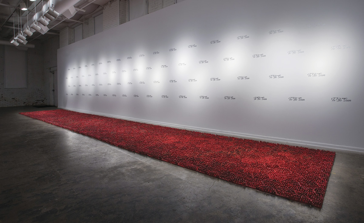 1 Consumption, 36 ft. (11 m) in length, slip-cast talc body, fired in oxidation to cone 04, 2018, 2019, 2021, 2022.