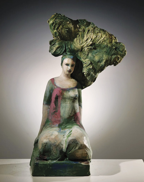 2 Michelle Gregor’s Arbor, 27 in. (68.6 cm) in height, ceramic, 2024.