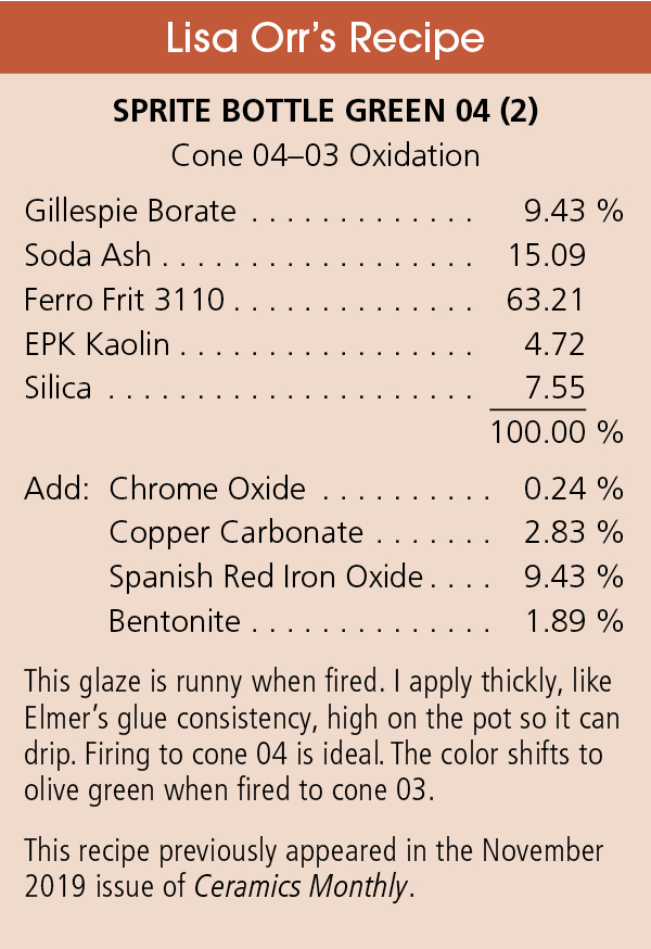 Lisa Orr's Recipe: sprite bottle green 04