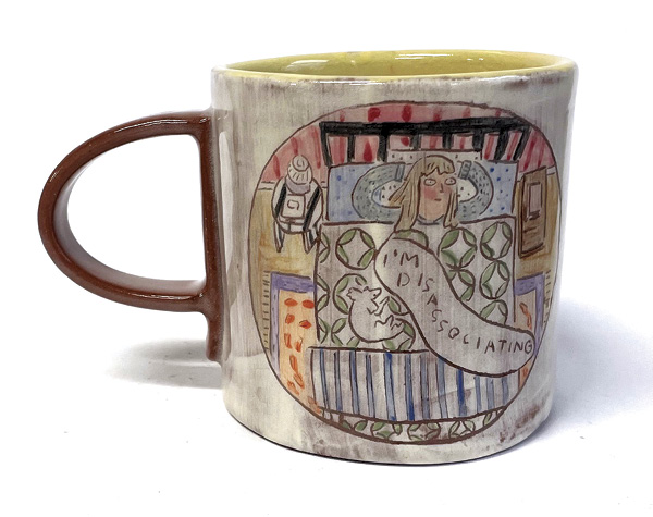 Molly Anne Bishop's finished mug.