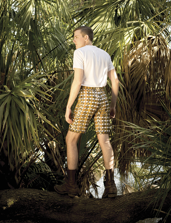 5 Shae Bishop wearing Shorts to Wear While Looking For Pythons, 2019. Photo: Hannah Patterson.