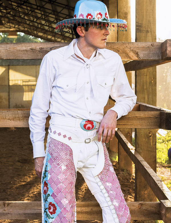 9 Shae Bishop's Eternal Cowboy (worn by Bishop), 2021. Photo: Myles Pettengill.