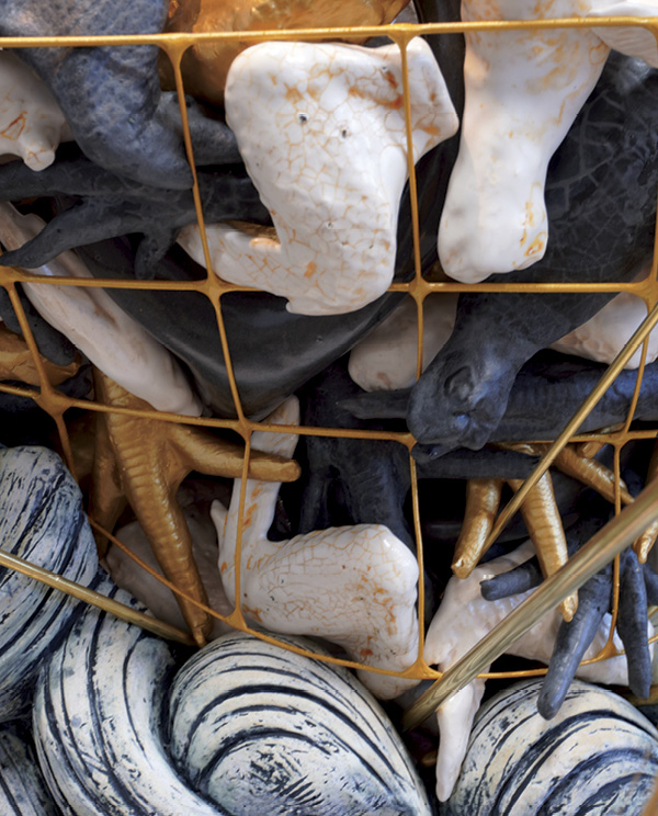 12 Misty Gamble's Russian Orloff (detail).