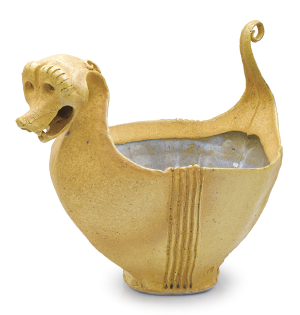 25 Eric Ordway's finished ale bowl.