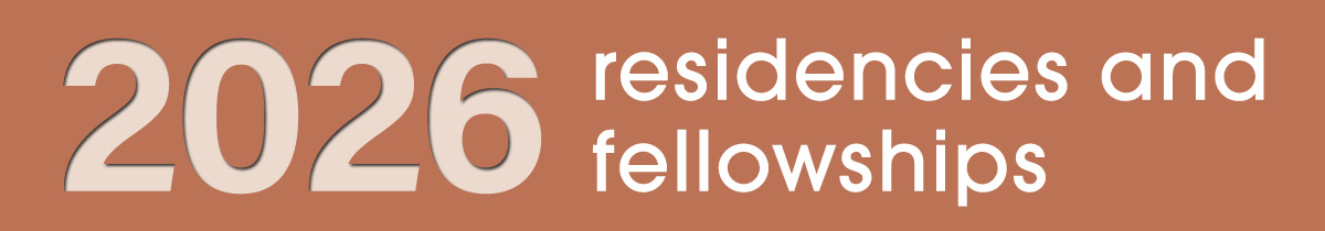 2026 Residencies and Fellowships header banner