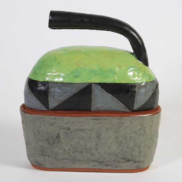 5 Iron Jar with Triangles, 10¼ in. (26 cm) in height, 2025.