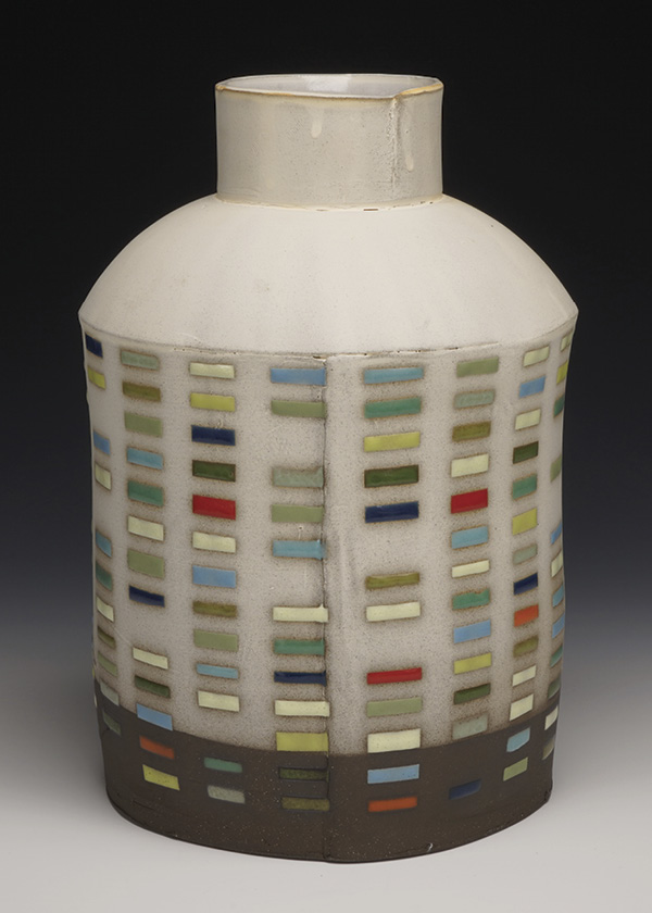 Jeremy Randall's finished jar.