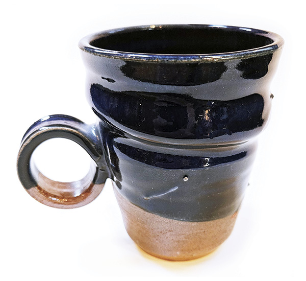 Jeff Zamek's glazed mug.