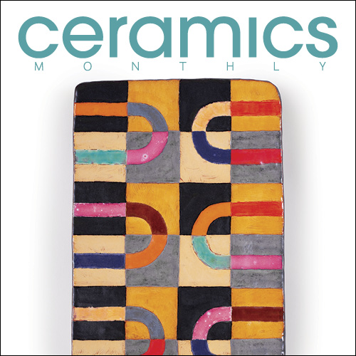 Ceramics Monthly June/July/August 2025 front cover thumbnail