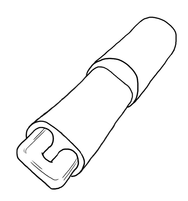 Illustration of a thermocouple.