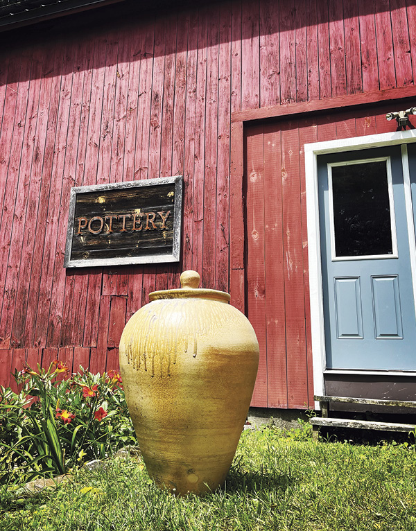 5 The entrance to Machin’s studio.