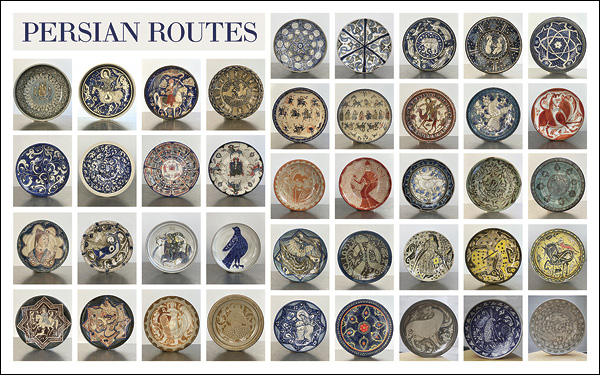 8 “Persian Routes” postcard. Card design by Kaitlin Meme. Photo: Asa Mader.