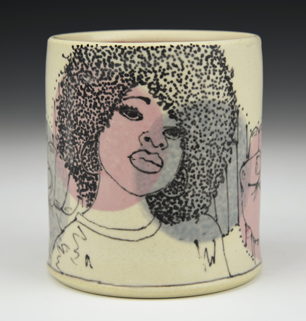 1 Tough, 5 in. (13 cm) in width, stoneware, fired to cone 6 in oxidation. Photo: Charlie Cummmings Gallery.