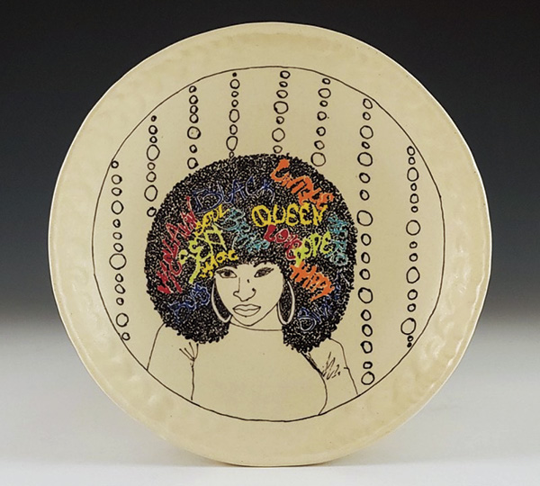 4 Self Love, 10 in. (26 cm) in width, stoneware, fired to cone 6 in oxidation. Photo: Companion Gallery.