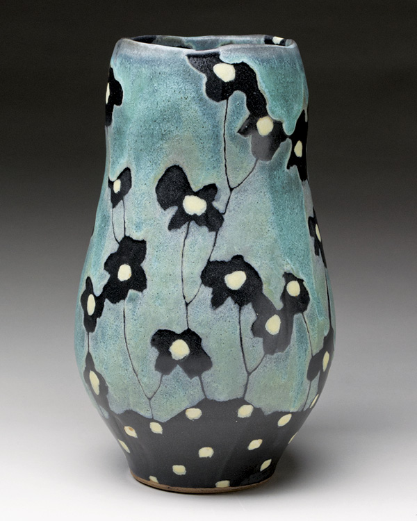 Finished vase by Colleen Riley