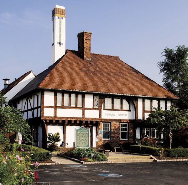 1 Pewabic Pottery’s historic building in Detroit. Photo: EE Berger.