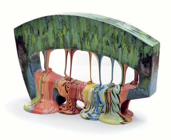 1 Lauren Mabry’s Glazescape (Green Shade No. 3).