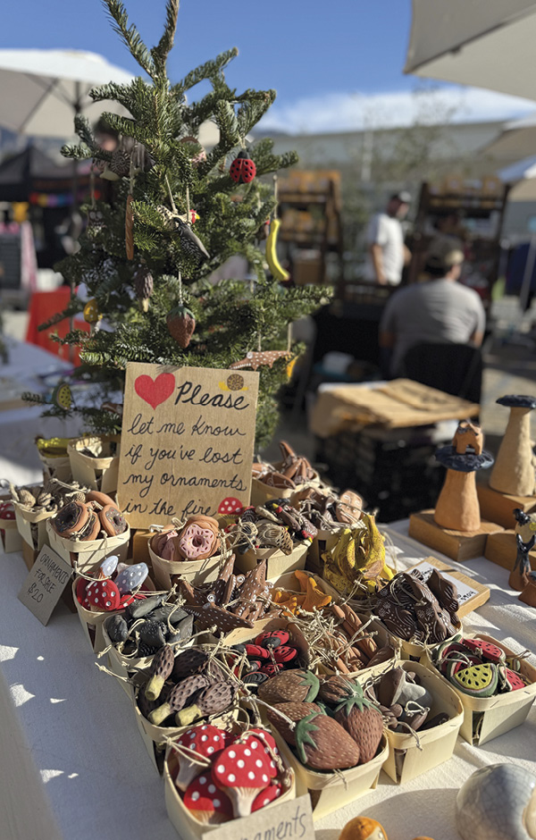 6 Bright and durable holiday ornaments created and distributed to raise the spirits of those who lost everything.